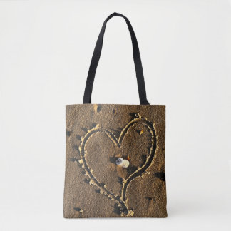 Heart on Tote Bag