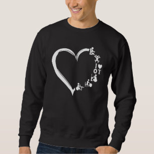Heart Ot Occupational Therapy Therapist Assistant Sweatshirt