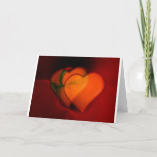 Heart Painting Holiday Card