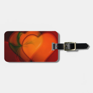 Heart Painting Luggage Tag