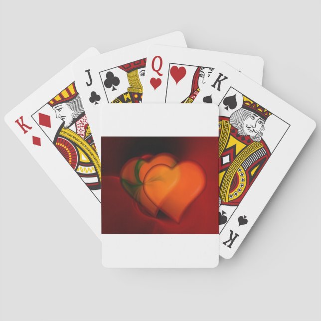 Heart Painting Playing Cards (Back)