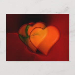 Heart Painting Postcard