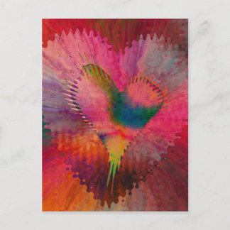 Heart Palitations by Christine Bässler Postcard