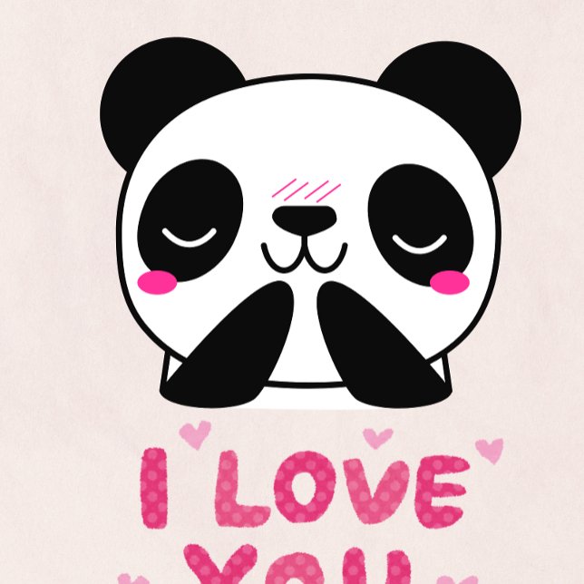 heart pan coffee mug (caneca fofa  panda)