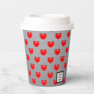 Heart paper cups