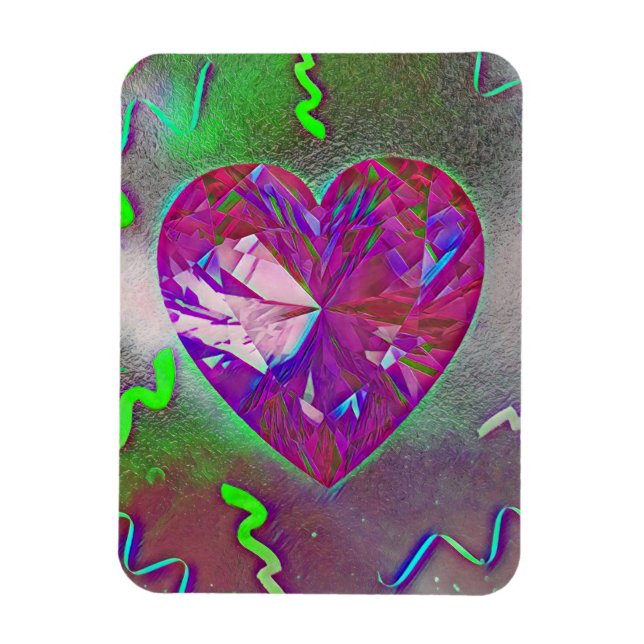 Heart Party Magnet (Vertical)
