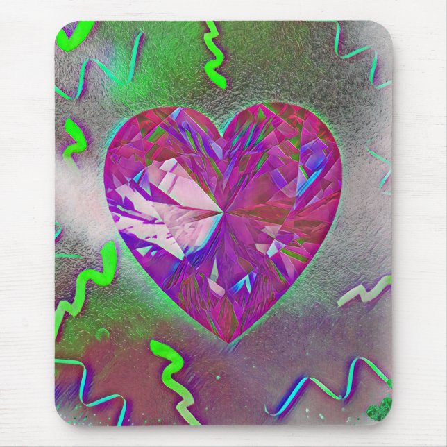 Heart Party  Mouse Pad (Front)