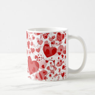 HEART pattern ART 7 Coffee Mug