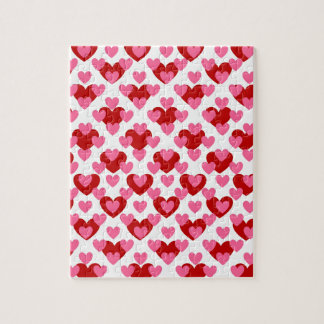 Heart Pattern Jigsaw Puzzle