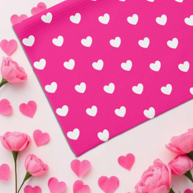 Heart Pattern Kitchen Towel (Creator Uploaded)