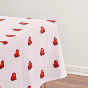 Heart Pattern Love Tablecloth