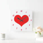 Heart Pattern Red White Cute Valentine's Day Gift<br><div class="desc">Printed with cute red heart design on white background! Customize as you wish.</div>