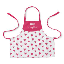 Heart pattern with white dots