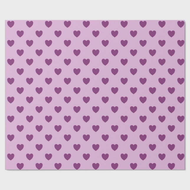  Heart Pattern Wrapping Paper (Flat)