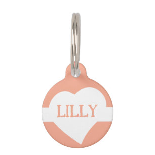 Heart Pet Tag