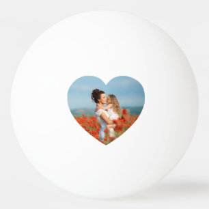 Heart Photo Best Mom Ever Ping Pong Ball