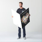 Heart Photo Collage Oversized Editable Birthday