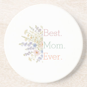 Heart Photo & Floral Design - Perfect Mother's Day Coaster
