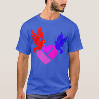 heart pigeon 2 T-Shirt