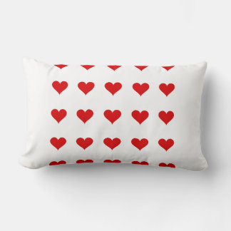Heart pillow, Valentine's Day gif, for everyone Lumbar Pillow