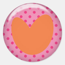 Heart- Polka dots Sticker