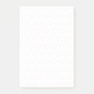 Heart Post it Notes Your Sticky Notes with Hearts