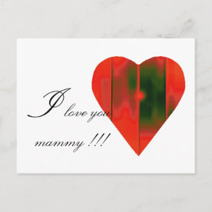 heart postcard
