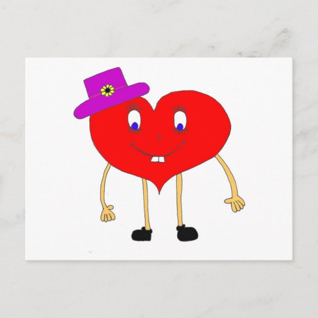 heart postcard (Front)