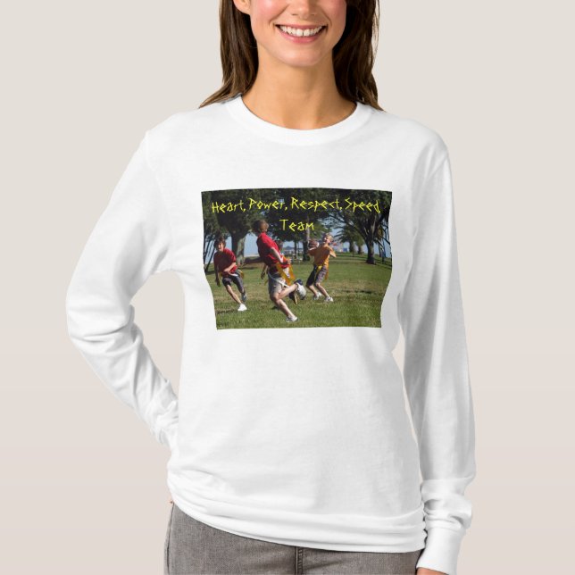 Heart, Power, Respect, Spee... T-Shirt (Front)