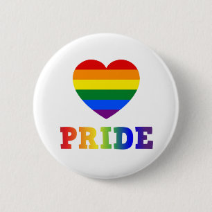 Heart Pride 2 Inch Round Button