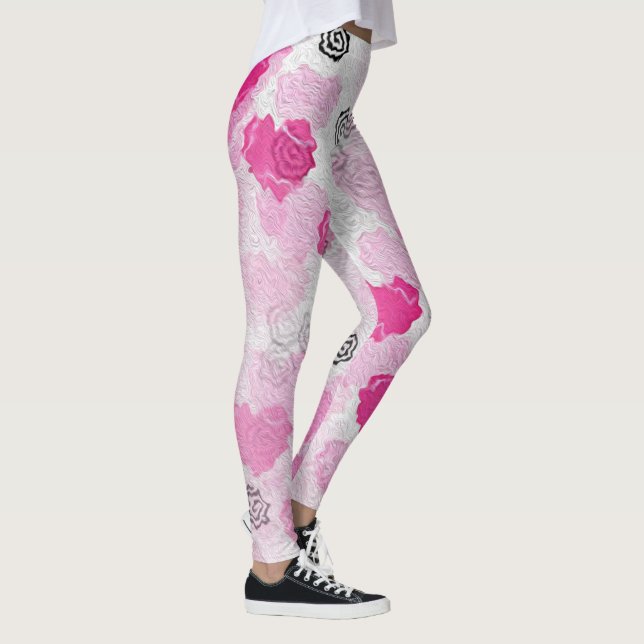 Heart Print Leggings (Right)