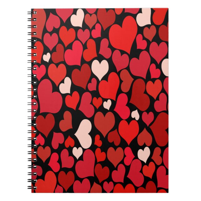 Heart Print Notebook (Front)