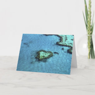 Heart Reef - Australia Card