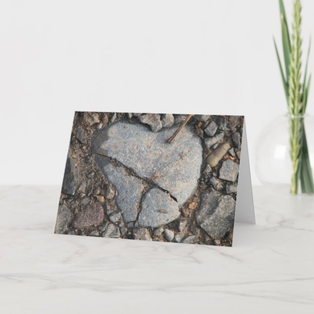 Heart Rock Card (Front)