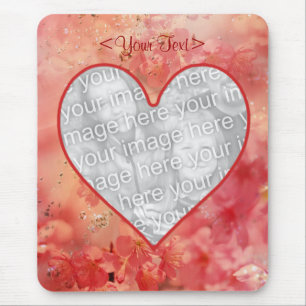 Heart Romance Mousepad- Template Mouse Pad