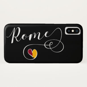 Heart Rome Mobile Phone Case, Italy Case-Mate iPhone Case