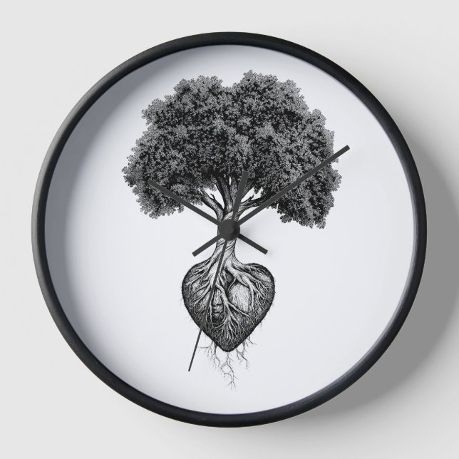 Heart-Rooted Tree Clock (Front)