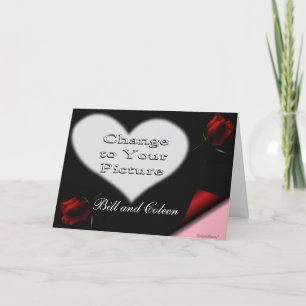 Heart & Roses Invitation- customize any occasion Invitation