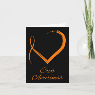 Heart Rsd Crps Awareness 1  Card