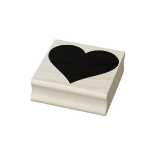 Heart Rubber Stamp