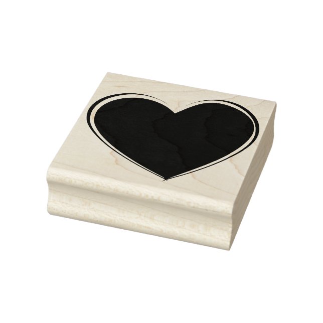 Heart Rubber Stamp (Stamp)
