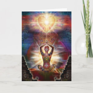 Heart Salutation 3 Card