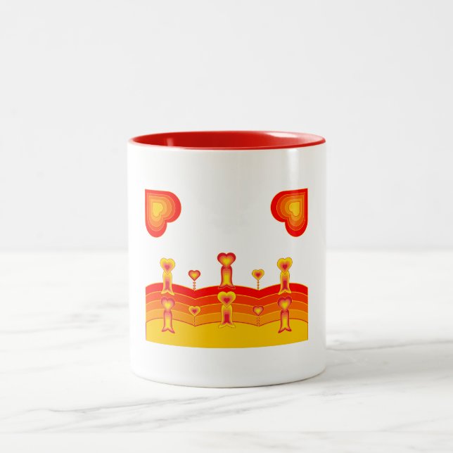 Heart-Scape Mug (Center)