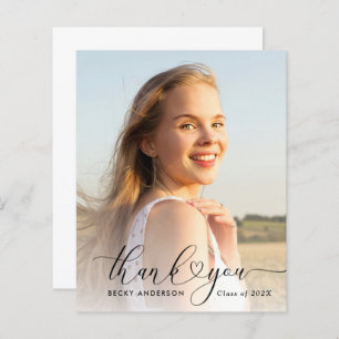 heart script thank you script graduation card