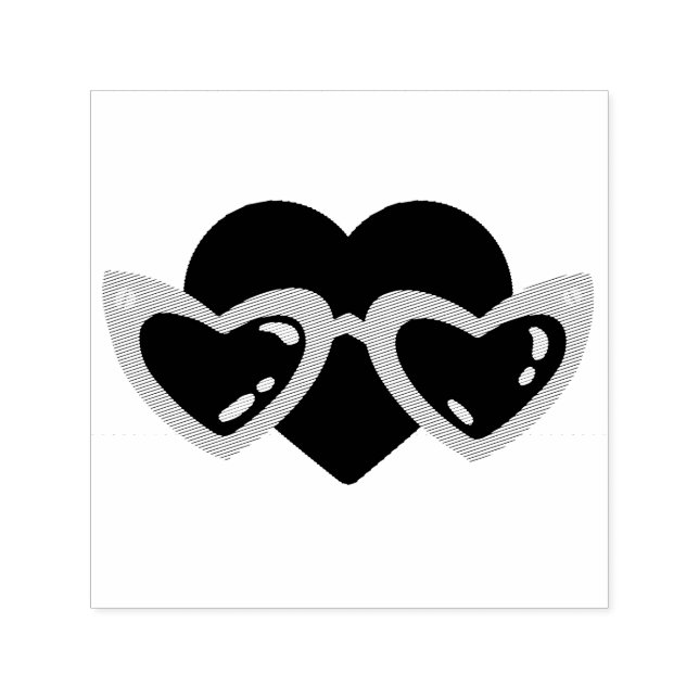 Heart Self-inking Stamp (Design)