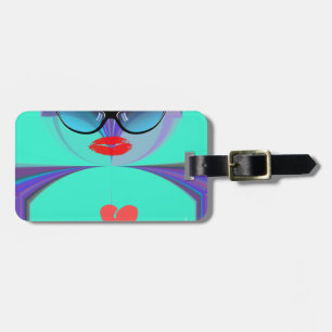 Heart Selfie Luggage Tag
