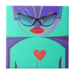 Heart Selfie Tile