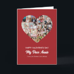 Heart Shape Photo Collage Happy Valentine's Day Card<br><div class="desc">Celebrate the special moments with your loved one with this Heart Shape Photo Collage design. This customizable picture collage design is perfect for creating a personalized and heartfelt gift featuring cherished moments, creating a visual journey of the precious memories you've shared. Great for birthday, wedding anniversary, Valentine's Day or any...</div>