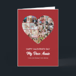 Heart Shape Photo Collage Happy Valentine's Day Card<br><div class="desc">Celebrate the special moments with your loved one with this Heart Shape Photo Collage design. This customizable picture collage design is perfect for creating a personalized and heartfelt gift featuring cherished moments, creating a visual journey of the precious memories you've shared. Great for birthday, wedding anniversary, Valentine's Day or any...</div>