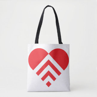 Heart Shape Tote Bag